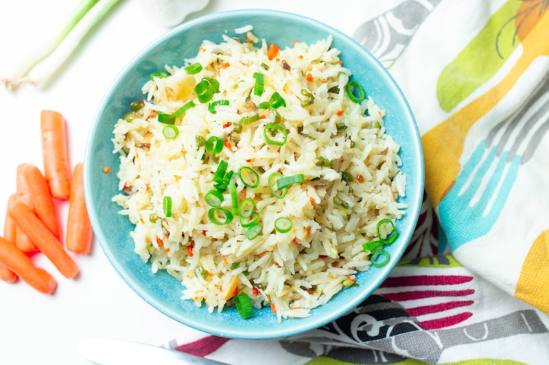 Authentic Sella rice close up
